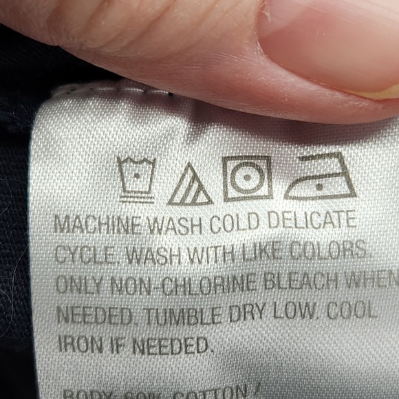 LOGO Lori Goldstein Womens Plus 1X Blue Midnight Elbow Sleeve Top Set A689511 - Picture 5 of 7